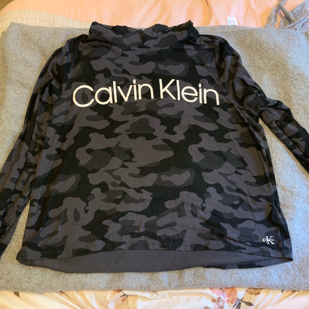 Calvin Klein long-sleeve w/ hood
